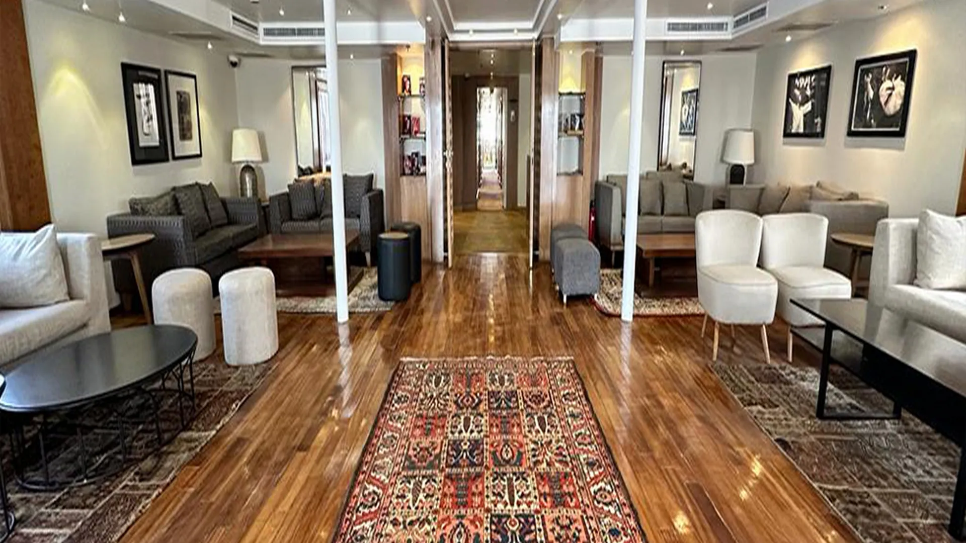 Lounge aboard the Salima Nile Cruise Nile cruise